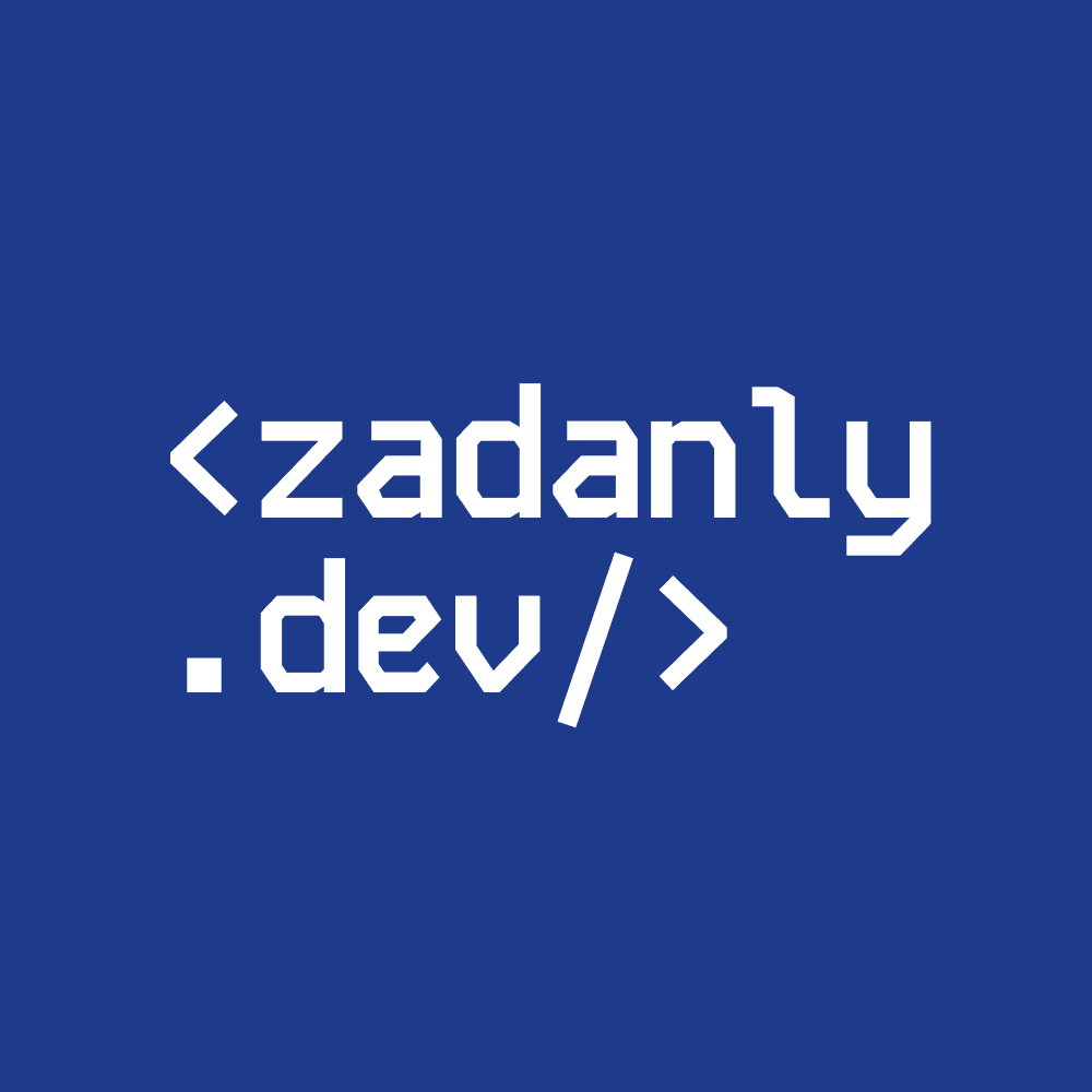 Logo zadanly.dev